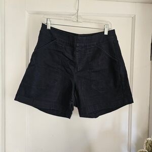 Nautica Women's Dark Navy High Waisted Shorts